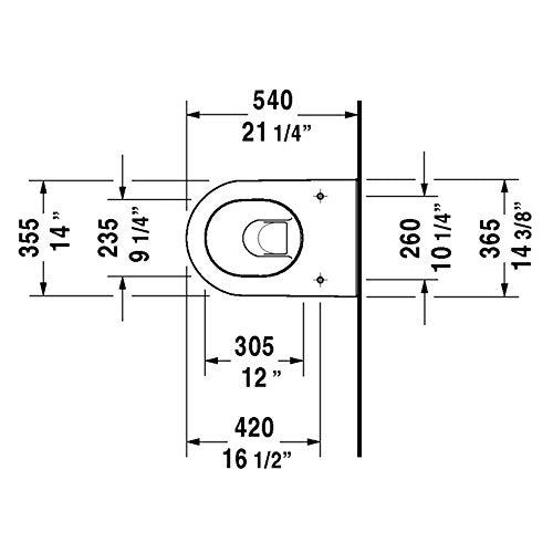 2545090092 Toilet Bowl Wall Mounted Darling New