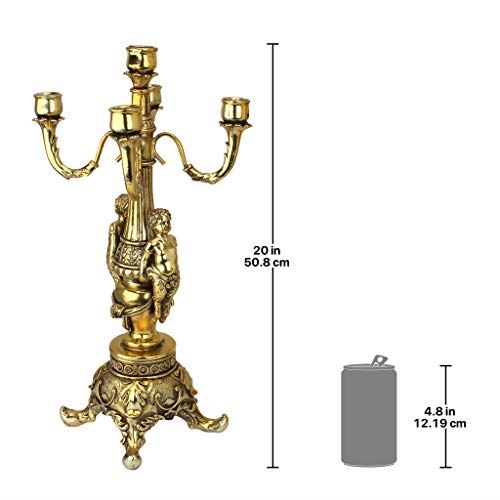Set of 2 Grande Chateau Beaumont Candelabra Candle Holders / 20 Inch