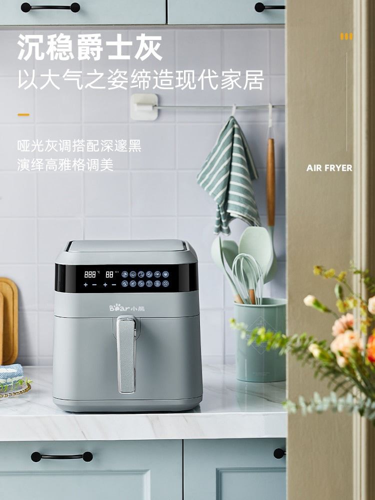 household air fryer intelligent oil free fryer multi-functional automatic fryer 6.5L