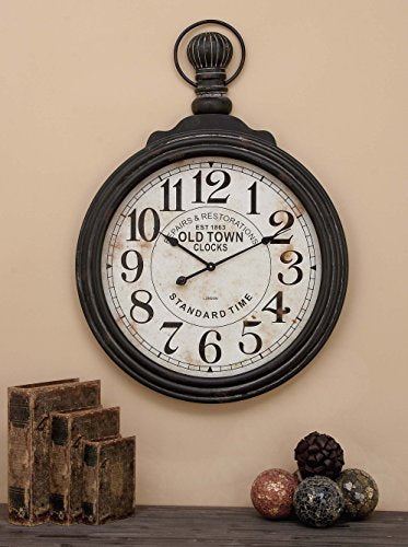 Deco 79 52107 Wood Wall Clock/ 39���H X 28���W