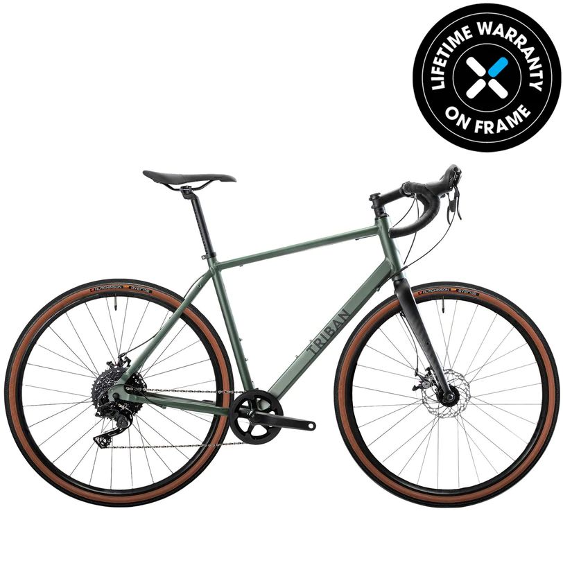 Triban GRVL120, Disc Microshift Gravel Bike