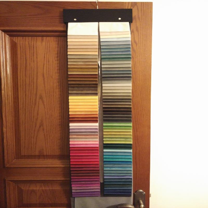 BIRKIN Velvet Fabric Swatch Refundable Order Amount Over $399