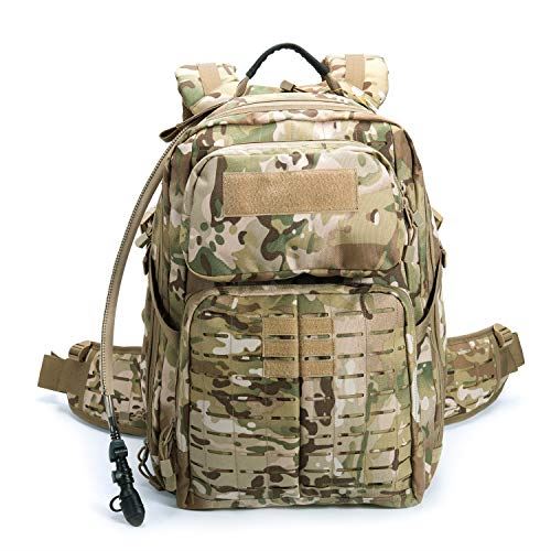 MT Military Tactical Pack,24 Hours Molle Rucksack,Adventure Backpack