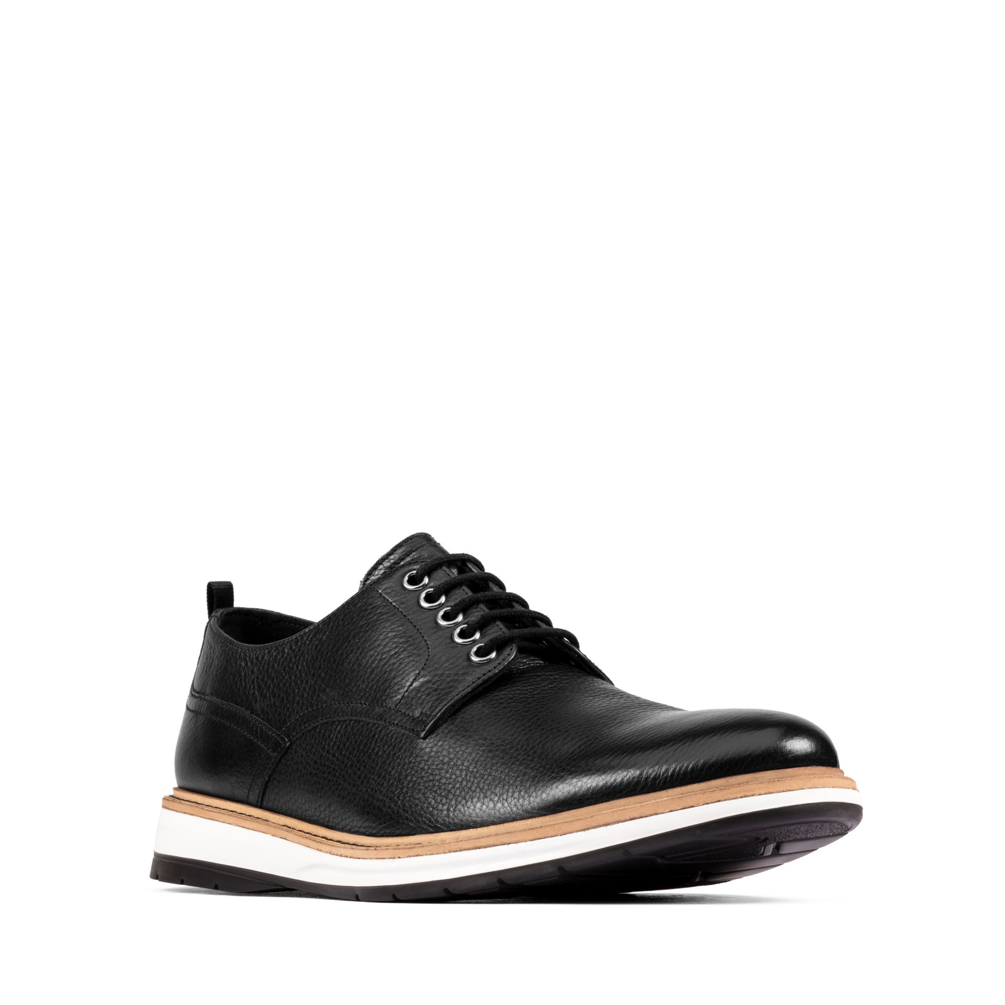 Men  Chantry Walk Black Leather