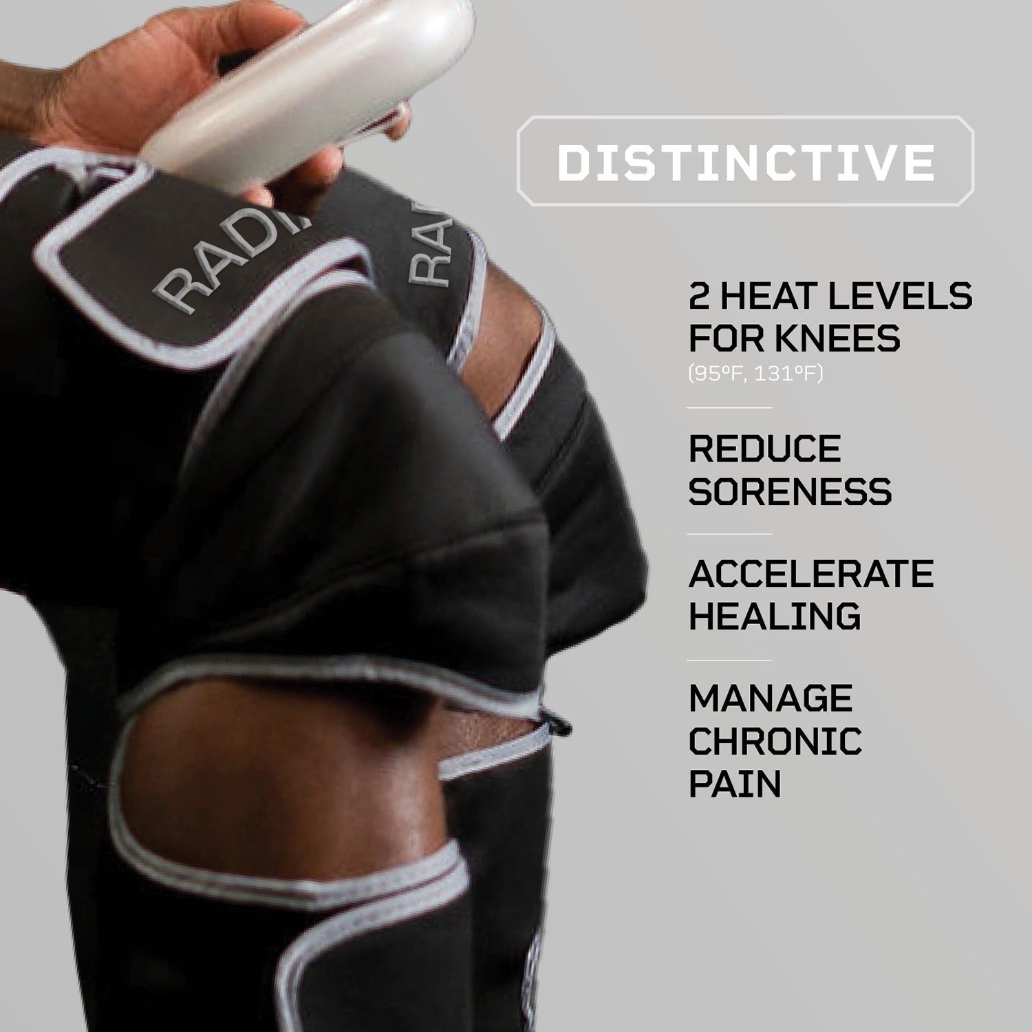 Radiate Plus Thigh, Calf and Foot Massager