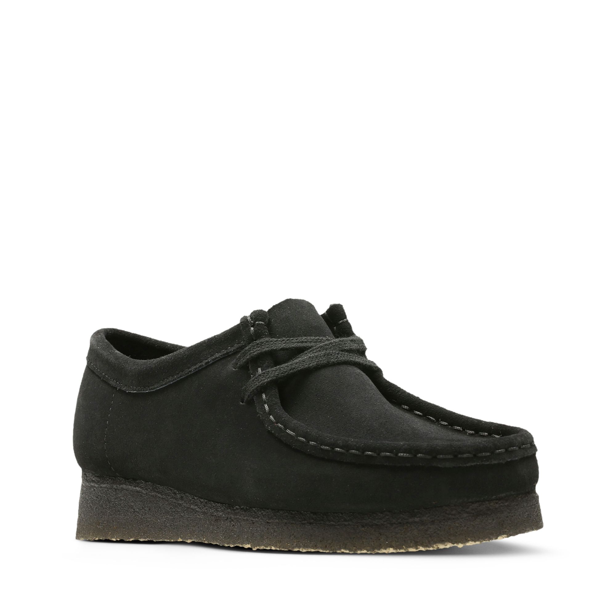 Women Wallabee Black Sde