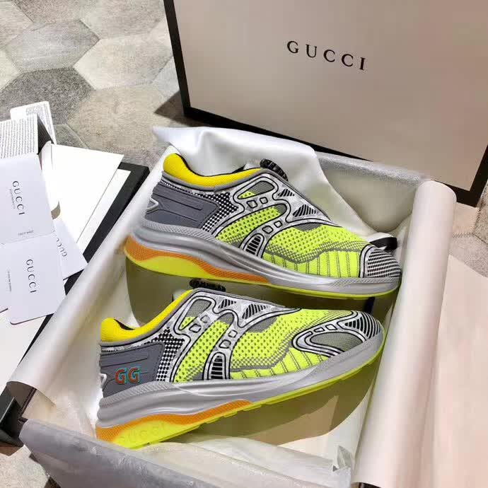 20秋季最新专柜款-古驰Gucci最新Ultrapace系列情侣款运动鞋，再推革新之作，个个配色惊艳，亮相2020时装秀