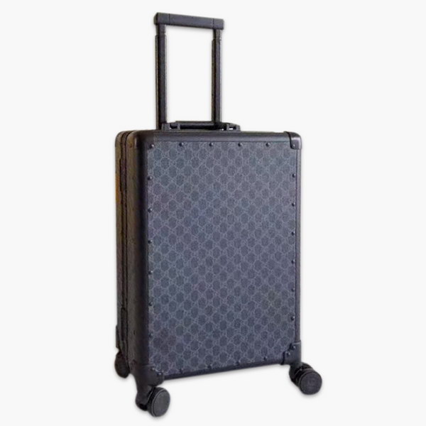 古驰/Gucci 旅行箱，釆用先进聚碳纤维工艺，高档大气的LOGO，独特设计理念，趣味横生，时尚潮流，复古风格与完美工艺，二者结合