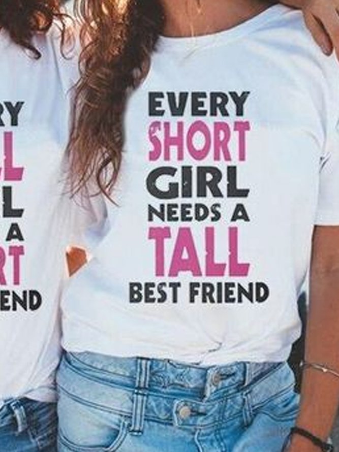 Best Friends Graphic Tee Shirt