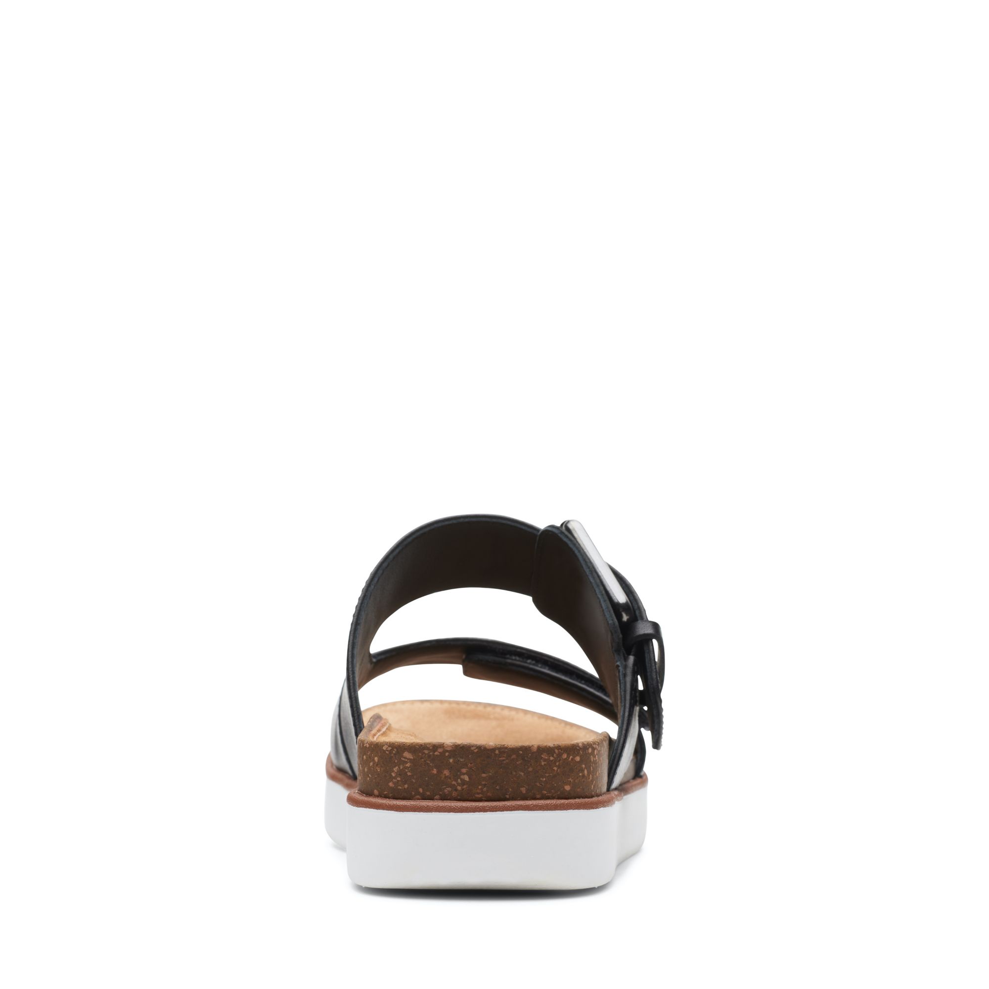 Women Sandals Elayne Ease Black Leather