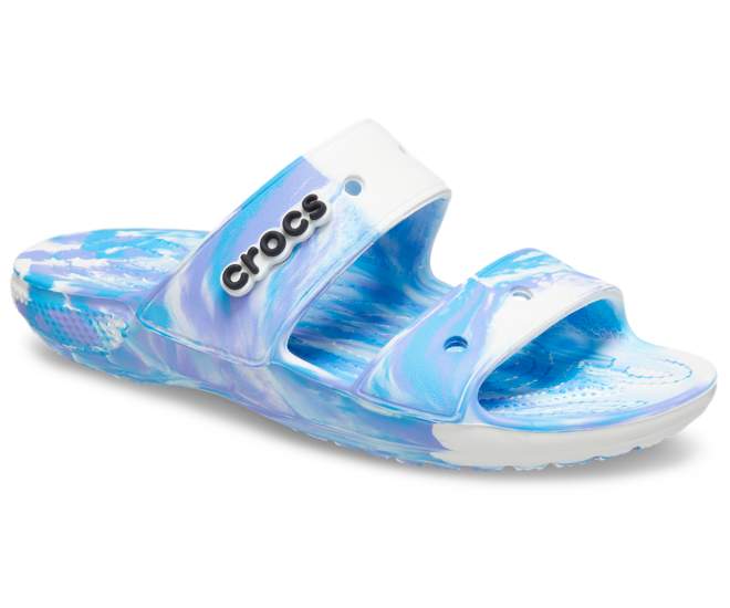 Classic Crocs Marbled Sandal
