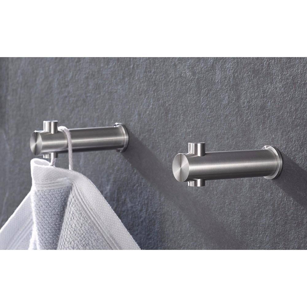 Psba Towel Robe Hook Hanger for Bath, Kitchen Towel Holder Stainless Steel Matte( 2.3-Inch Deep) H20-55