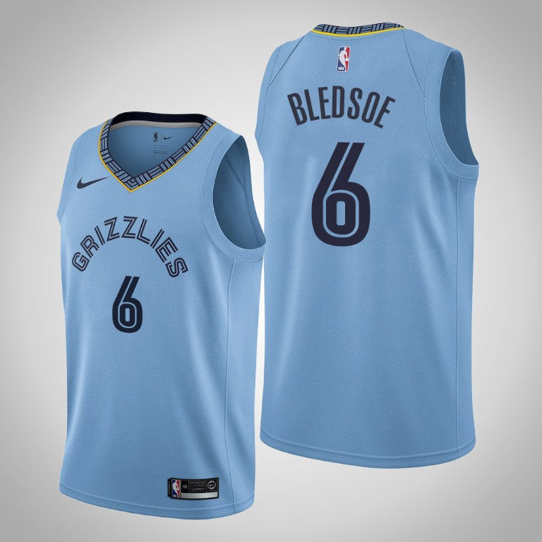 Grizzlies Eric Bledsoe Statement Edition Jersey Blue