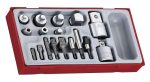 Teng Tools – 17Pc Adapter Set for 1/4, 3/8, 1/2 and 3/4 inch Sockets – TEN-O-TTADP17