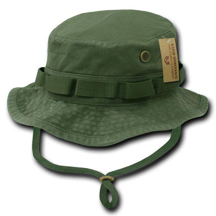 Rapid Dominance 1 Dozen OD Boonie Bucket Military Fishing Hunting Caps Hats Wholesale Lots