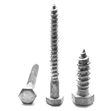 5/8 inch-5 x 16 inch Hex Lag Screw Low Carbon Steel Hot Dip Galvanized Pk 5