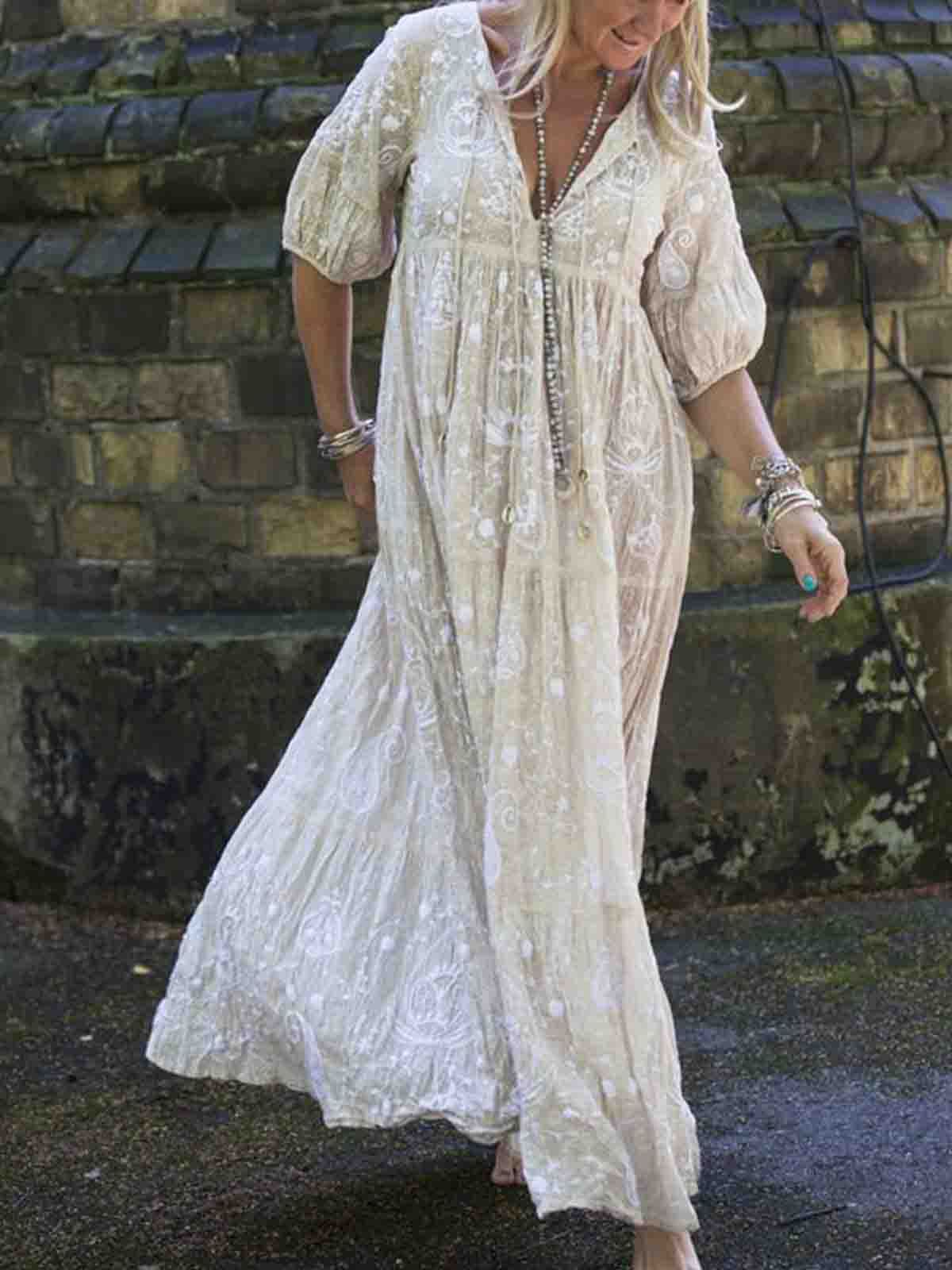 Vintage  Plus Size Dresses for Women
