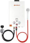 Camplux 2.11 GPM Outdoor Tankless Water Heater Propane Portable Instant Camping