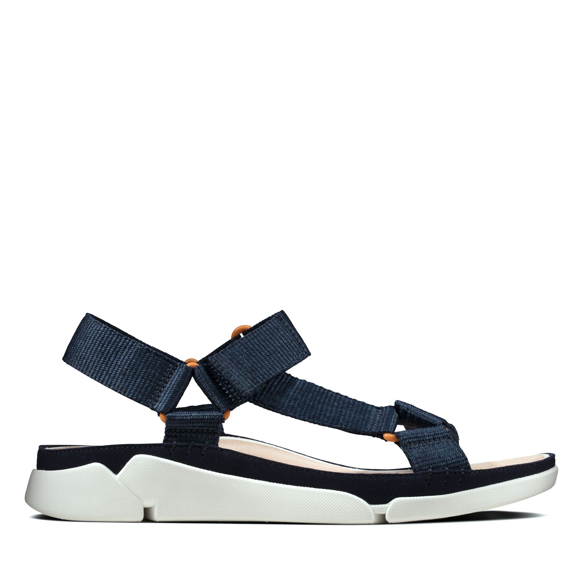 Women Sandals Tri Sporty Navy Textile