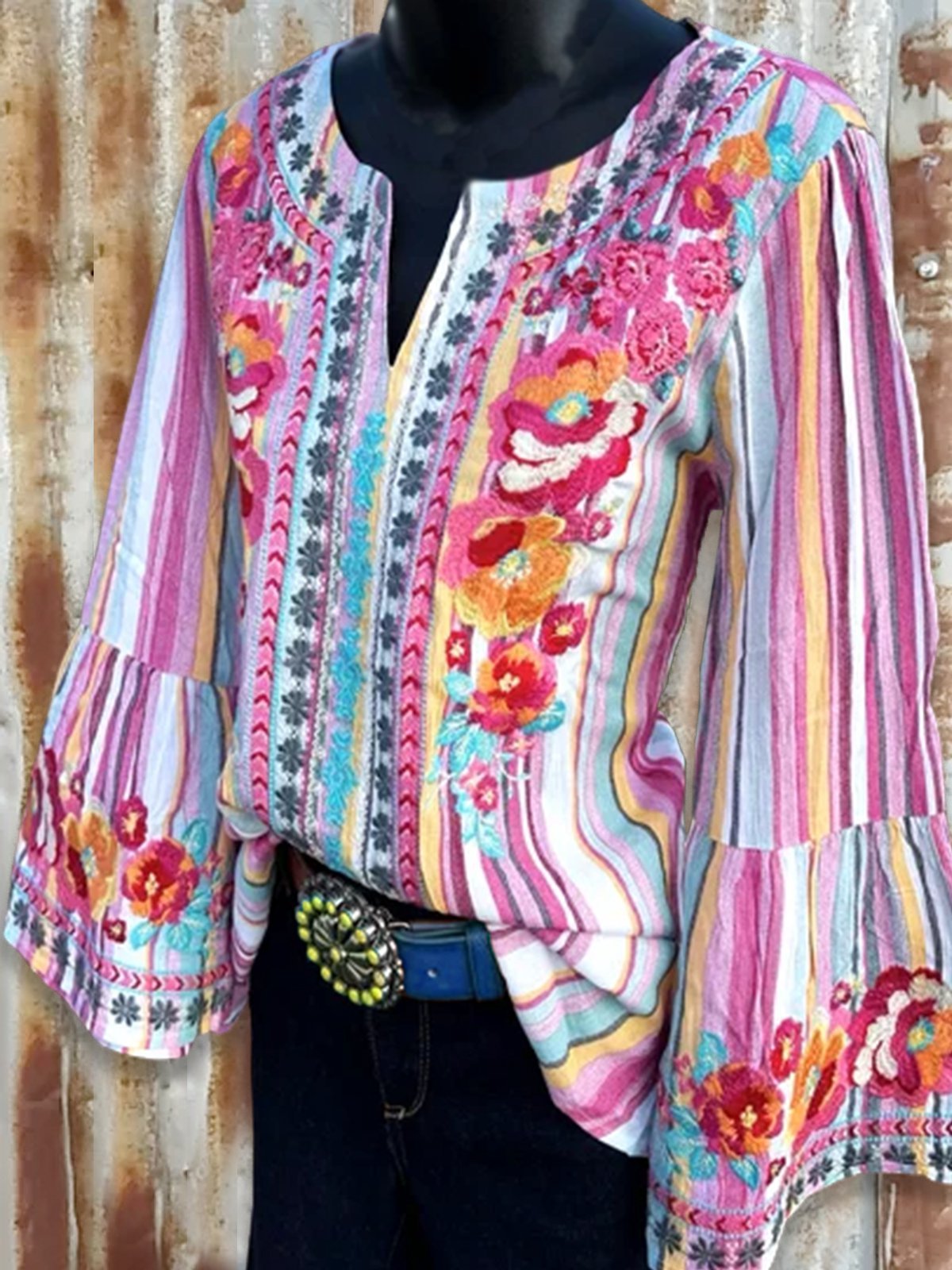 Long Sleeve Casual Shirts & Tops