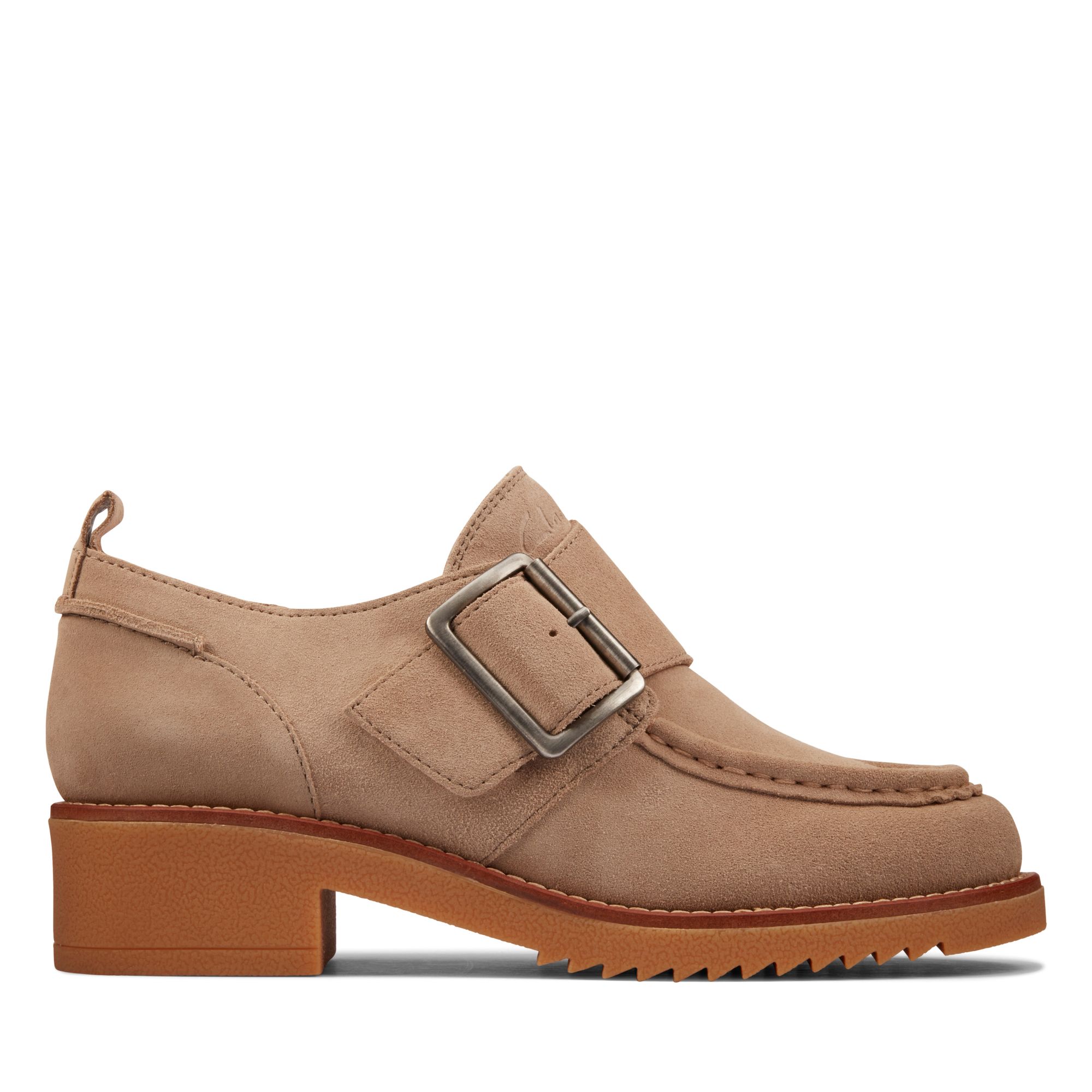 Women  Eden Mid Monk Sand Suede