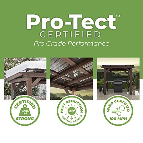 Backyard Discovery Saxony Wooden Grill Gazebo