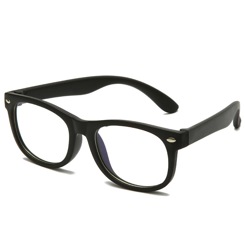 WarBLade New Anti Blue Light Kids Glasses Children Square Optical Frame Eyeware Boy Girls Computer Transparent Eyeglasses UV400