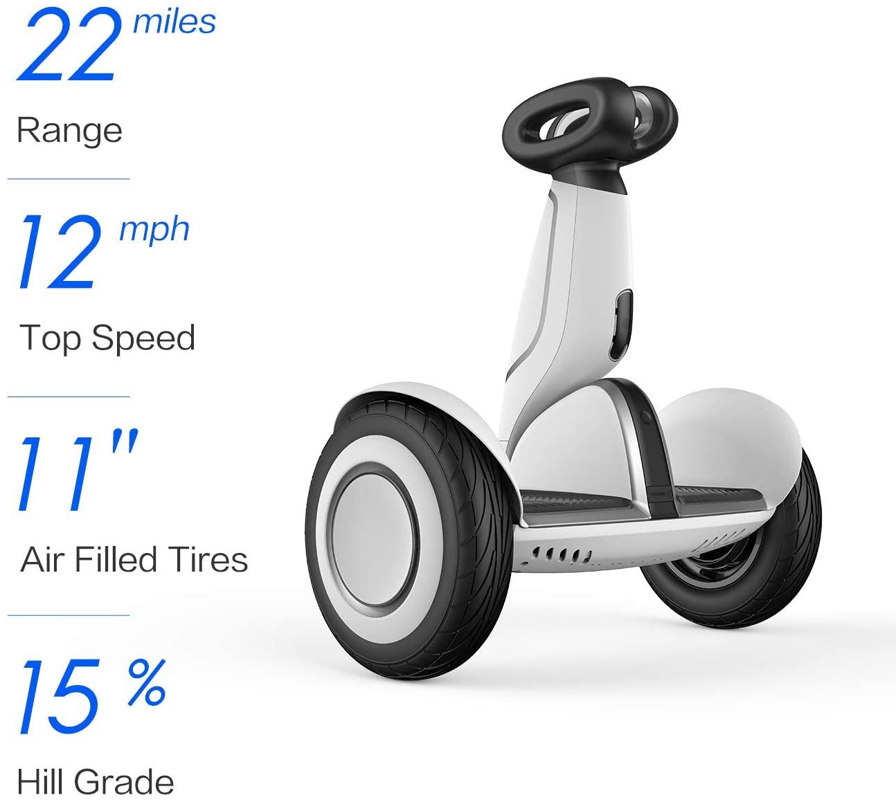 Smart Self-Balancing Electric Segway with Remote Control and Auto-Following Mode