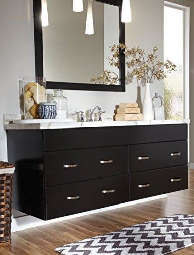 Bathroom Faucet Brushed Nickel, Bathroom Faucet 3 Hole, Diamond Seal Technology