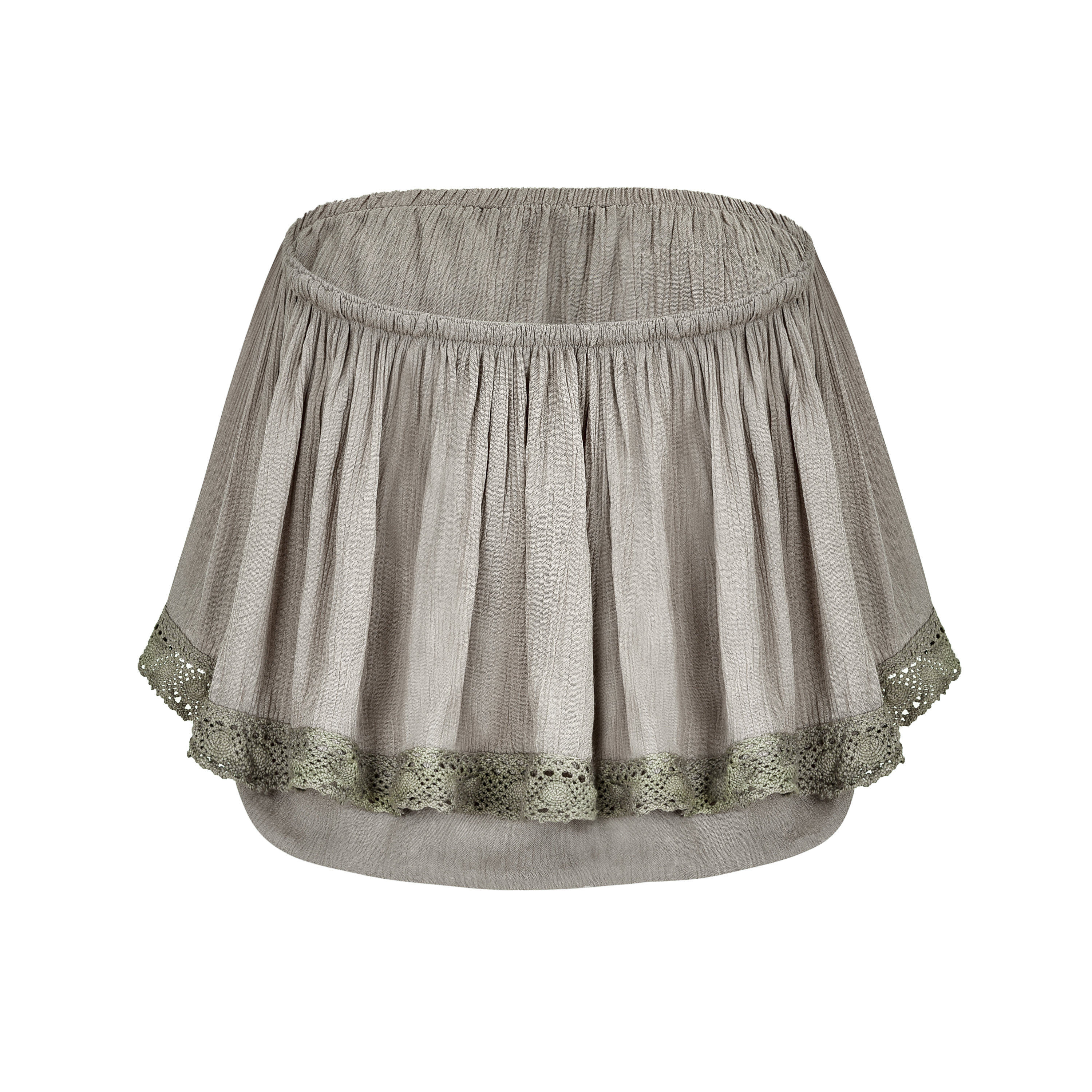 Casual Strapless Turndown Top