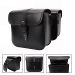 Motorcycle Saddlebags For Touring Street Gilde Sportster XL883 xl1200 Saddle bag Pu Leather