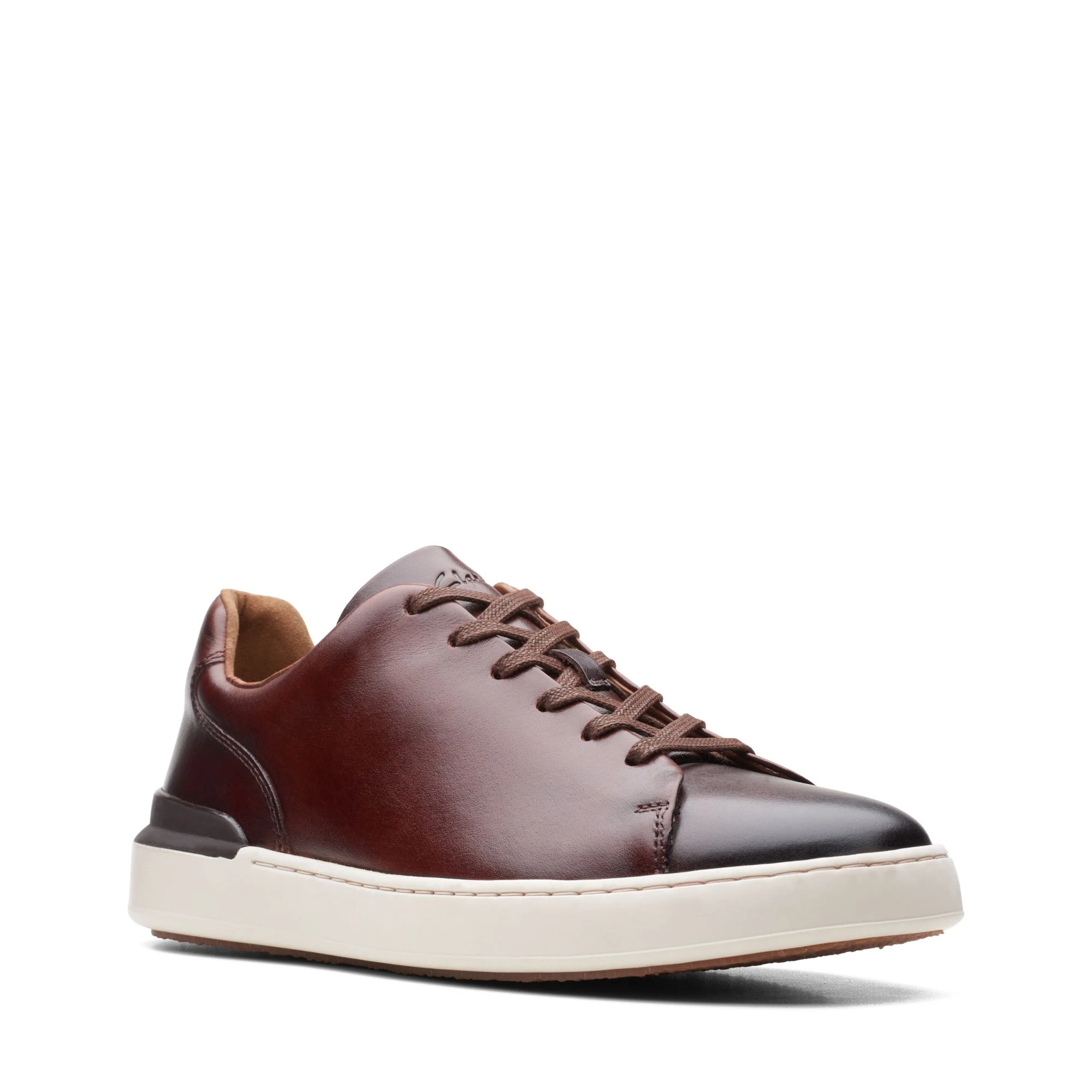 Men  court-lite-lace-dark-tan-lea