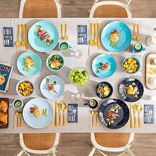 Dinnerware Set, 32 Piece Dishes Dinner Sets, Dinner Plates, Dessert Plates