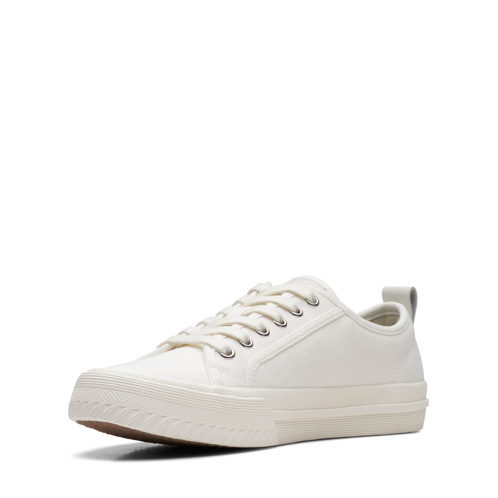 Women  Roxby Lace White Canvas