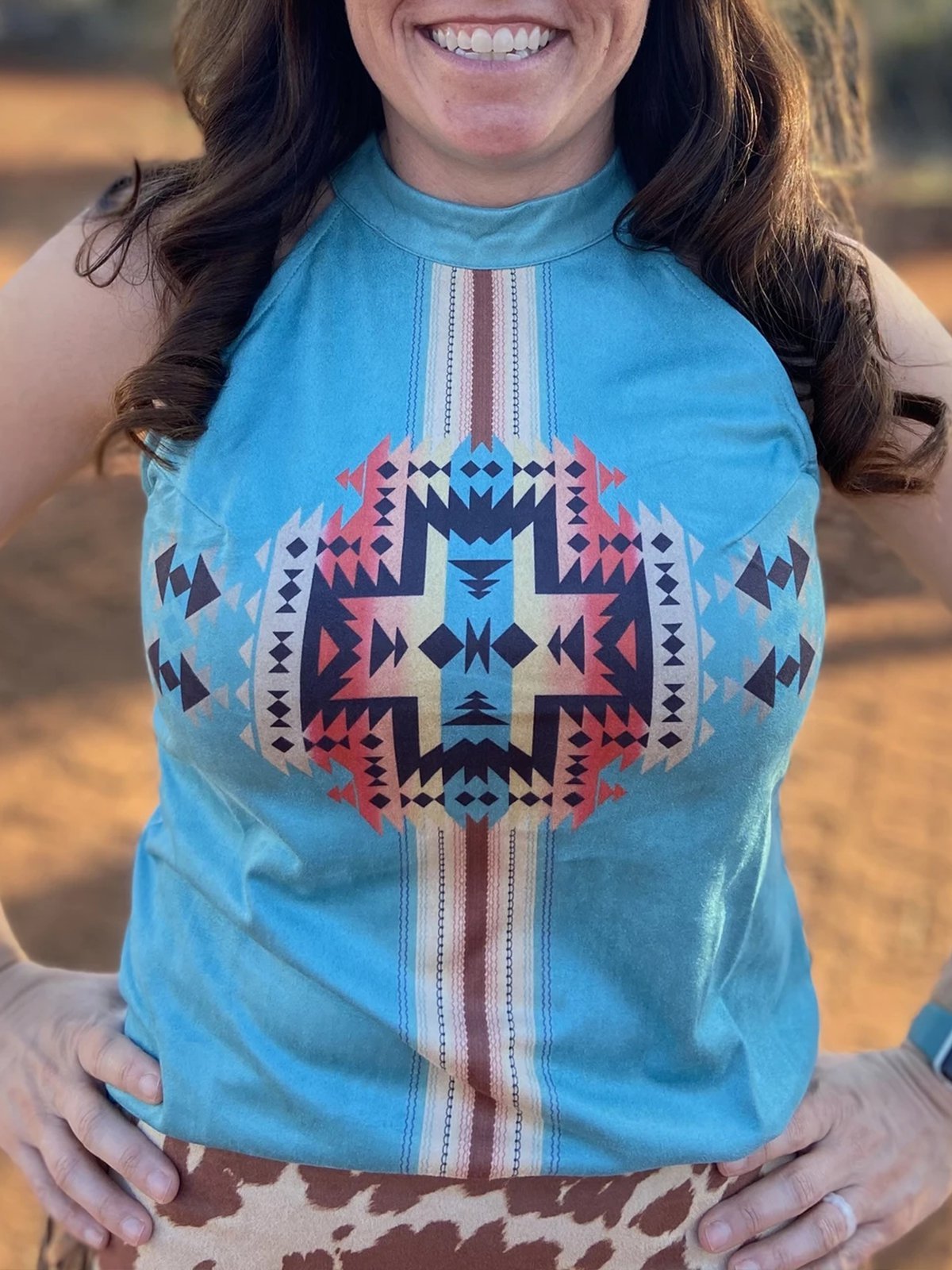 Printed Shift Casual Shirts & Tops