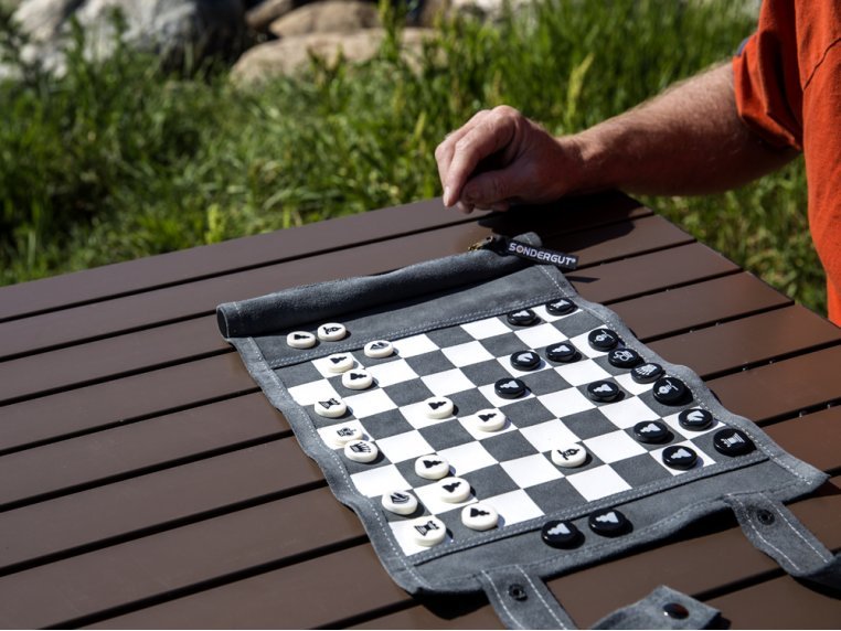 Roll-Up Travel Chess / Checkers