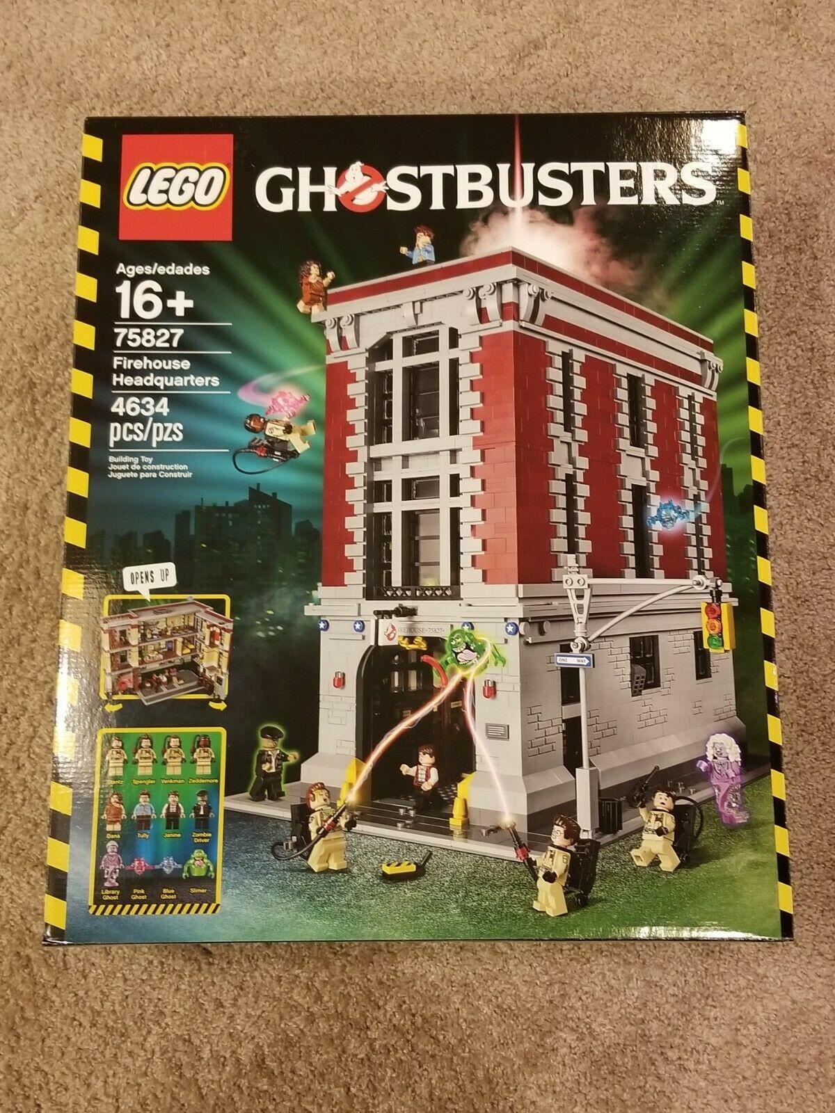 **NEW** Sealed LEGO 75827 – Ghostbusters: Firehouse Headquarters