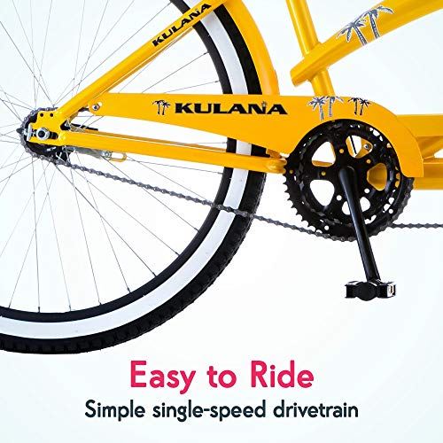 Lua Single Speed Tandem Cruiser Bike, 26-Inch Wheels