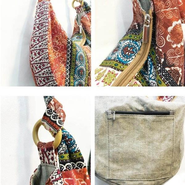 Handmade Hobo Woven Everyday Bag  Shoulder Handbags