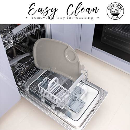 Adjustable, Grey Folding, Baby High Chair