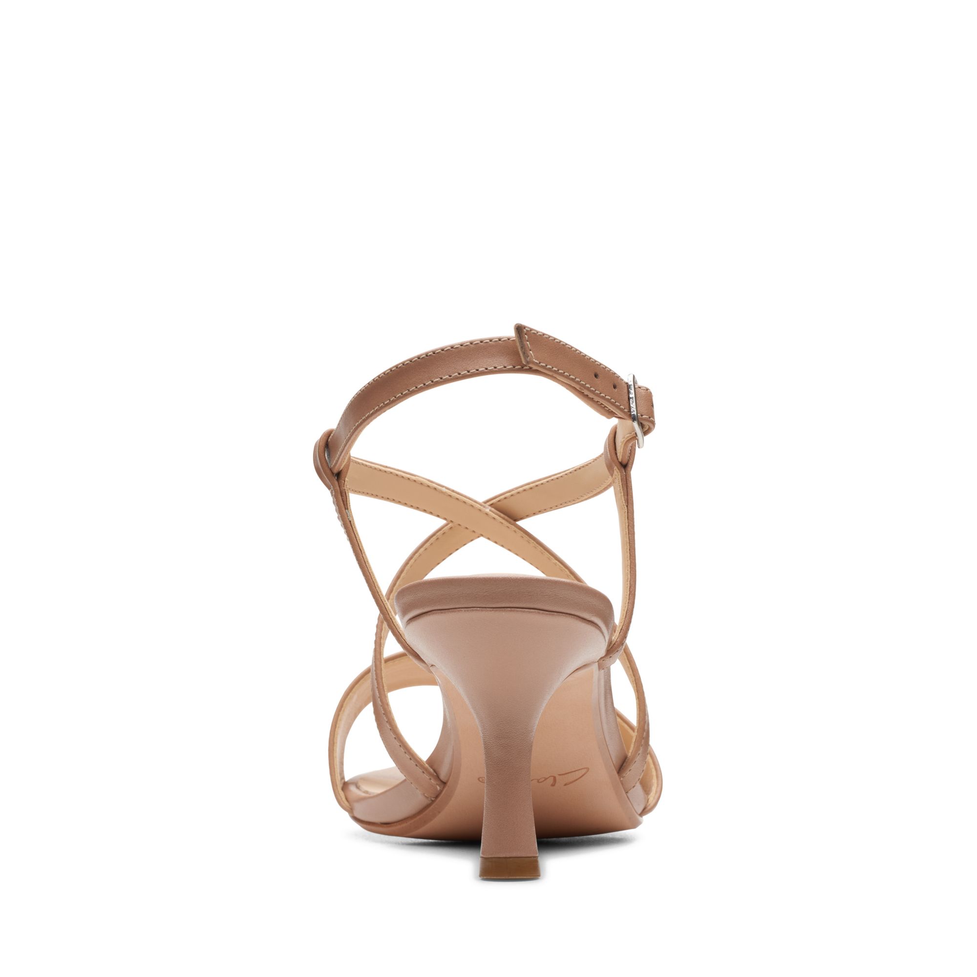 Women Sandals Amali Buckle Praline Leather
