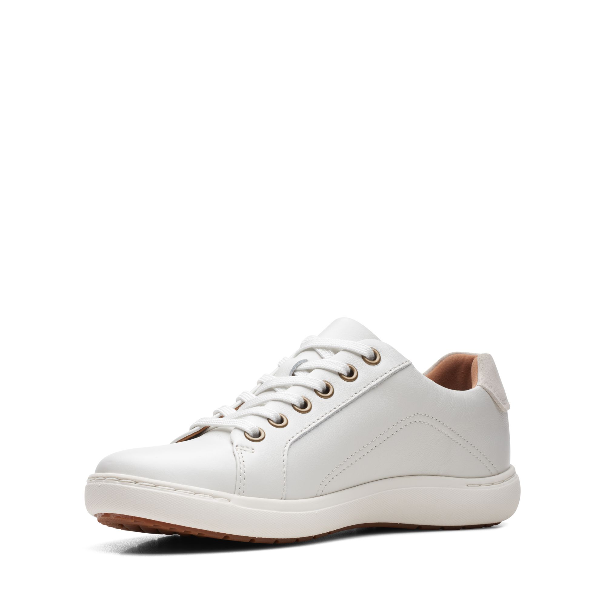 Women  Nalle Lace White Leather