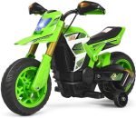 6V Electric Motorcycle for Kids with Training Wheels