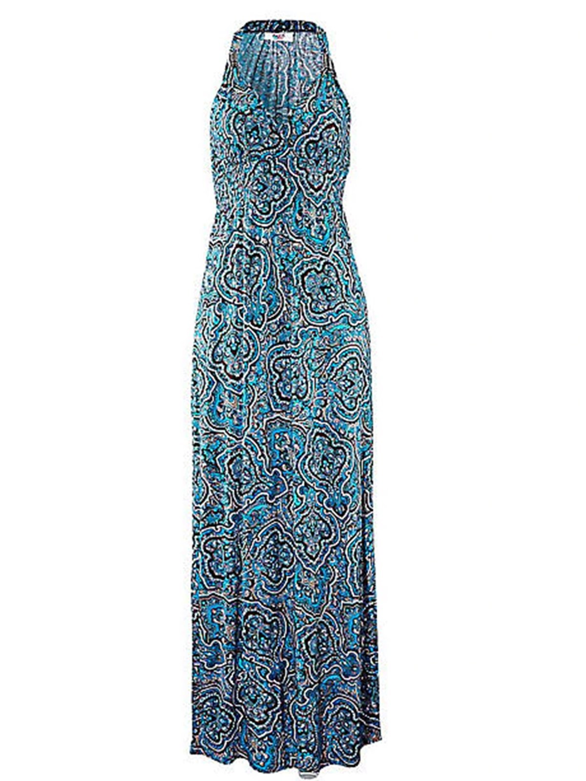 As Picture Cotton-Blend Casual Printed/dyed Dresses