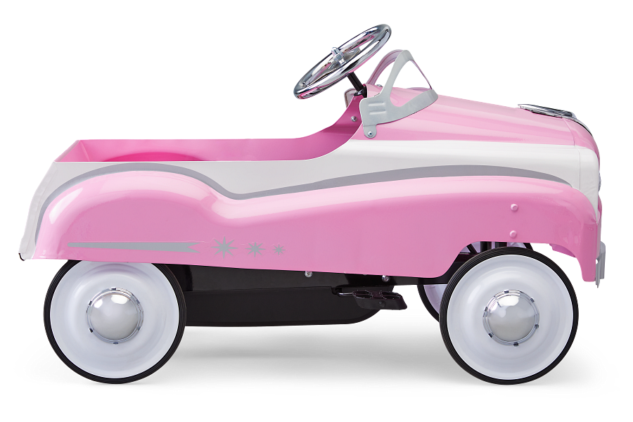 Classic Pedal Car �C Pink Convertible