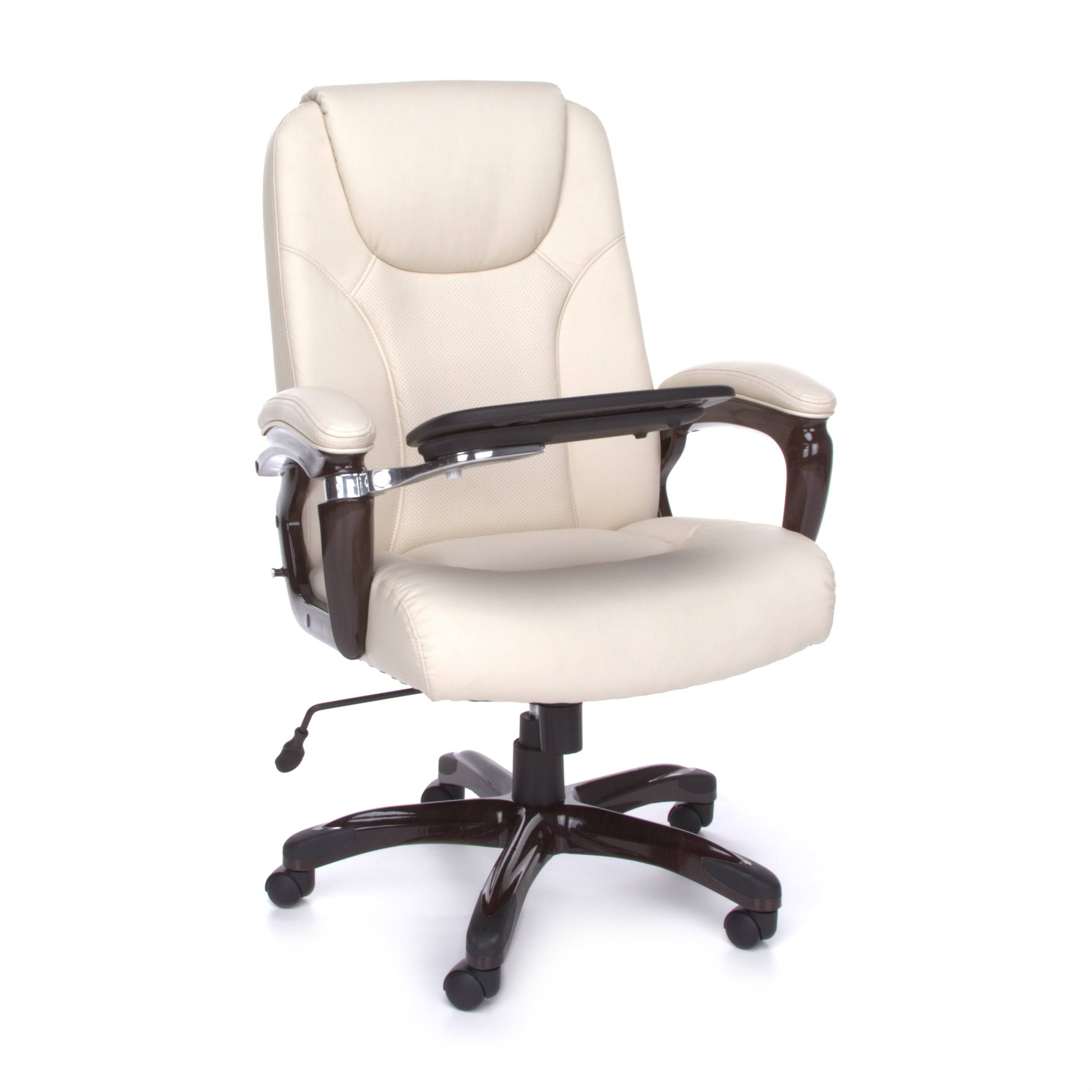 OFM ORO Series Designer High Back Multi Task Chair, Off White