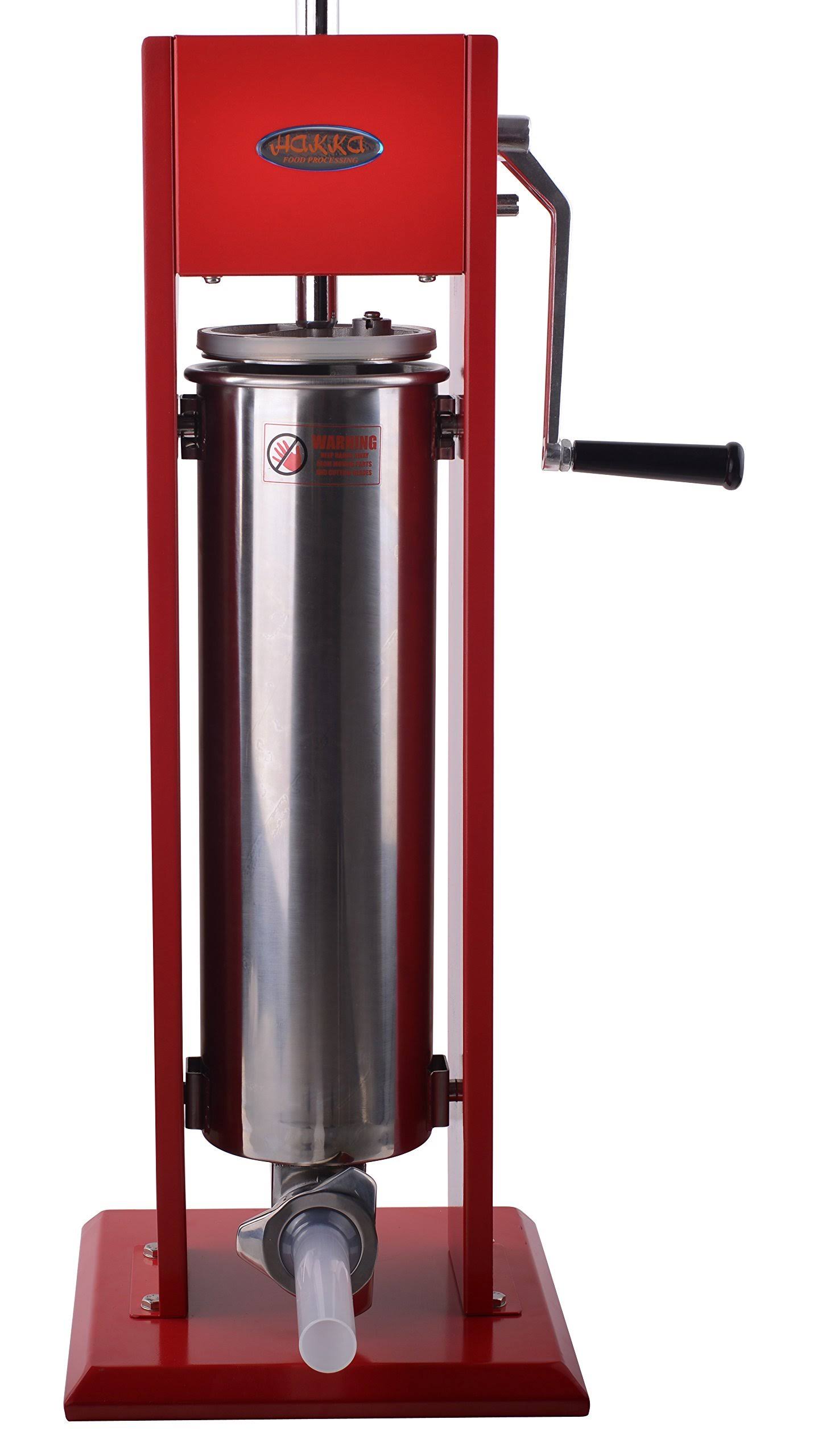 Hakka 15 Pound Sausage Stuffer 2 Speed Stainless Steel Vertical Sausage Maker