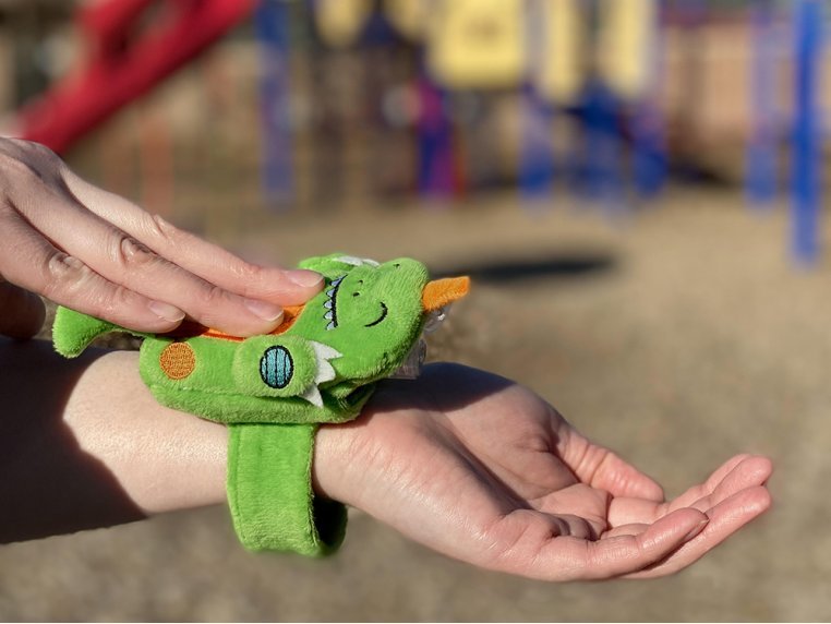 Kid' Wearable Animal Sanitizer Holder