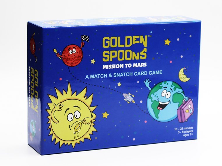 Golden Spoons Mission to Mars Card Game
