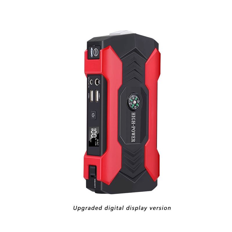 Car Jump Starter Starting Device Battery Power Bank 400A Jumpstarter Auto Buster Emergency Booster